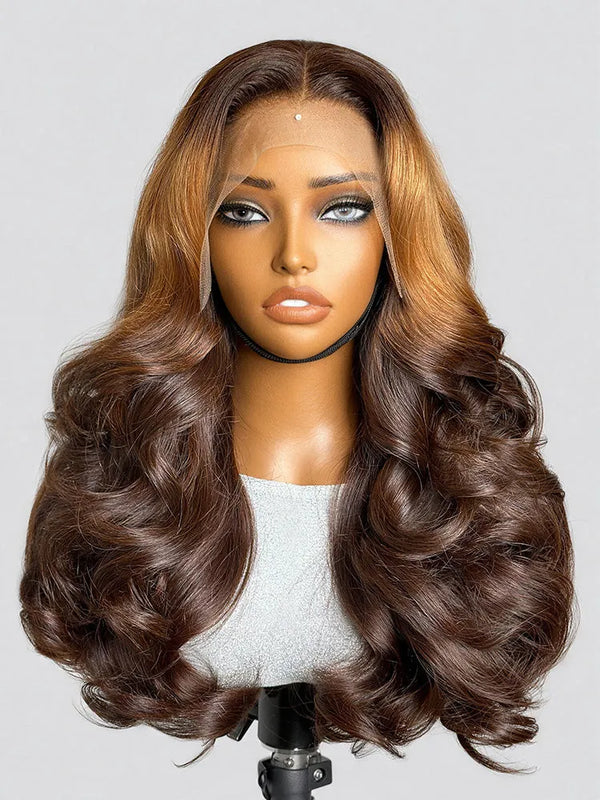 PreMax 180% Density 18 Inch 13x4 Frontal HD Lace Custom Wig Pre-cut Lace