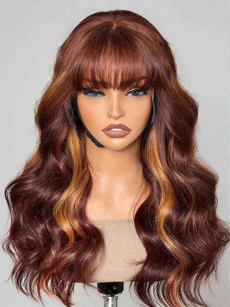 PreMax 180% Density 18 Inch 13x4 Frontal HD Lace Custom Wig Pre-cut Lace