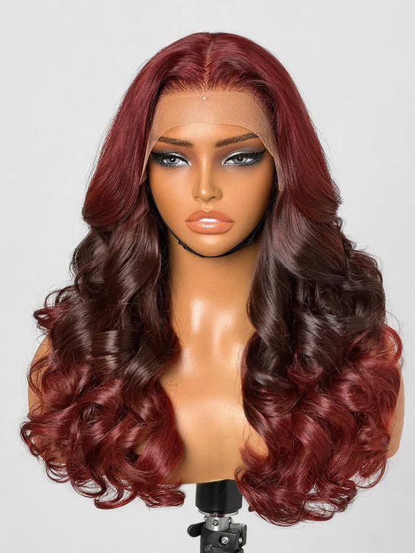 PreMax 180% Density 18 Inch 13x4 Frontal HD Lace Custom Wig  Pre-cut Lace