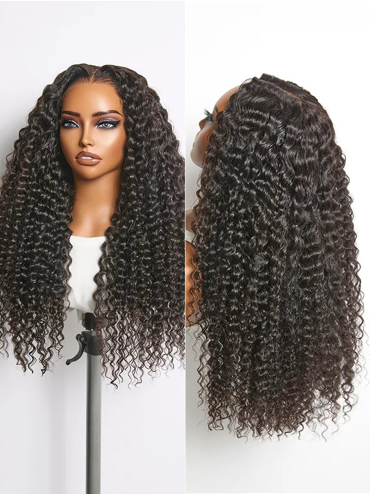Luvme All-Day Comfort Wig 200% Density Deep Wave Glueless 7x6 Closure HD Lace Human Hair Wig Pre-Cut Lace Main image