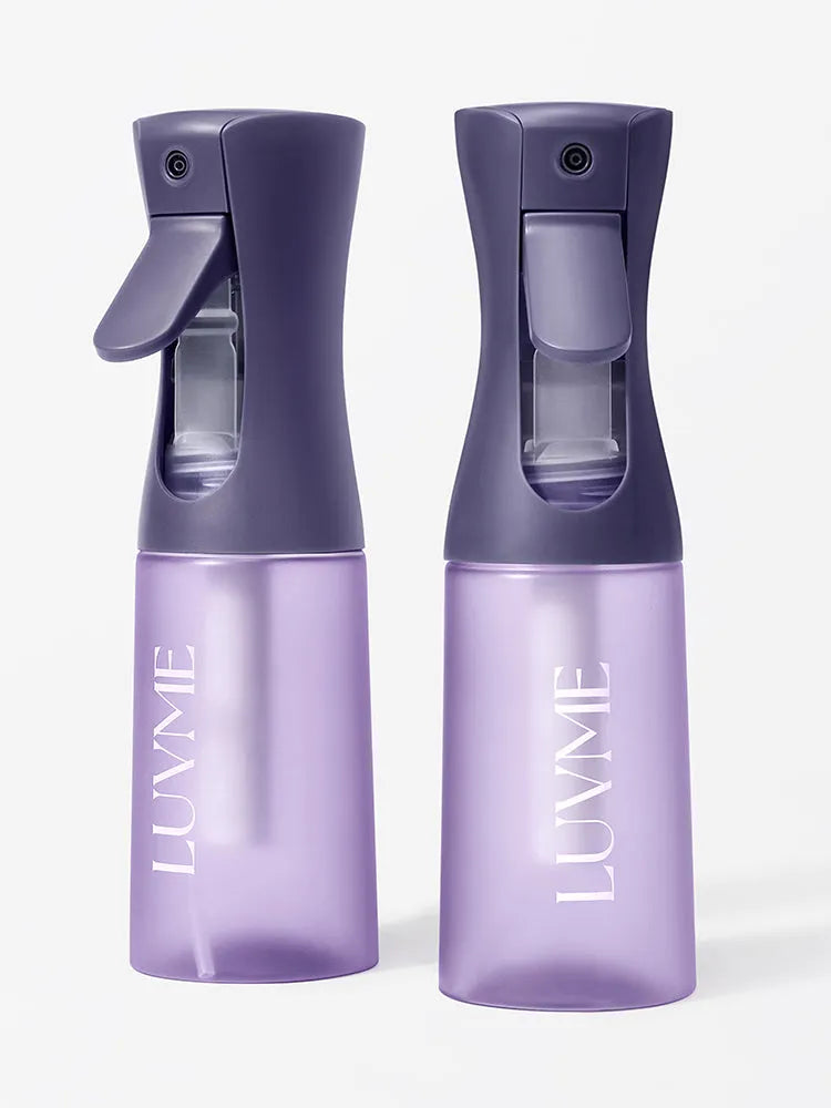 Continuous Ultra-Fine Mist Spray Bottle, Empty Spray Bottle for Hairstyling, Cleaning & More