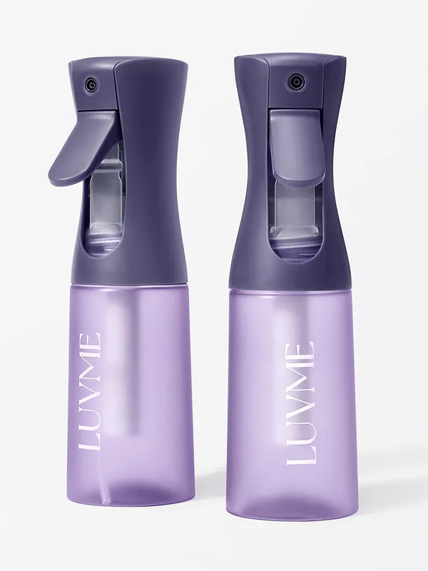 Continuous Ultra-Fine Mist Spray Bottle, Empty Spray Bottle for Hairstyling, Cleaning & More
