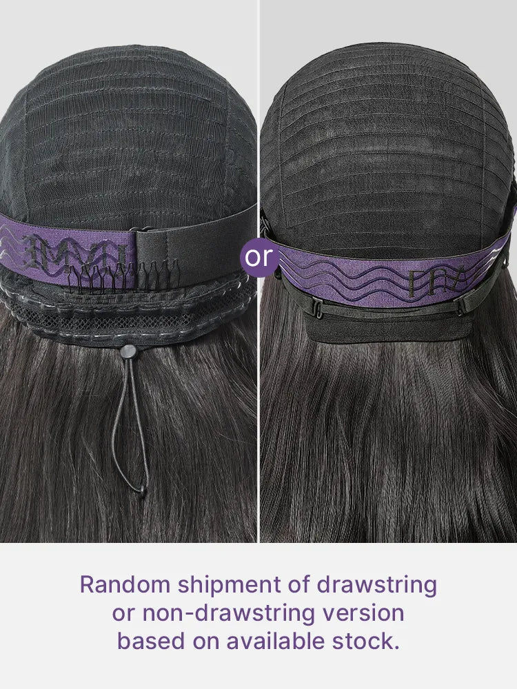 Ginger Ombre 13x4 Lace Front Glueless Blunt Cut Bob Human Hair Wig Pre-cut Lace