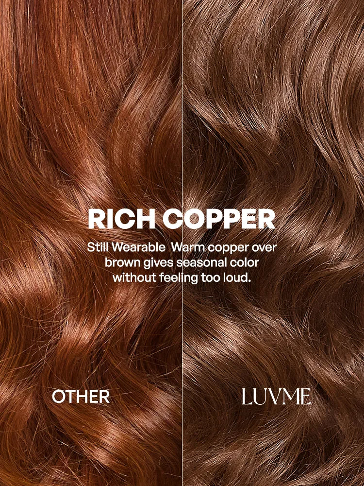 Luvme All-Day Comfort Wig 180% Density Chocolate Brown Loose Wave PartingMax Glueless 7x6 Closure HD Lace Wig Pre-Cut Lace