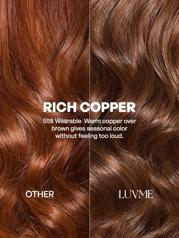 Luvme All-Day Comfort Wig 180% Density Chocolate Brown Loose Wave PartingMax Glueless 7x6 Closure HD Lace Wig Pre-Cut Lace