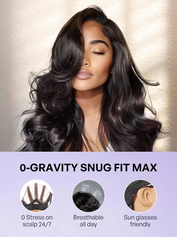 Luvme All-Day Comfort 250% Density Glueless 7x6 Closure HD Lace Loose Body Wave Long Wig Pre-Cut Lace